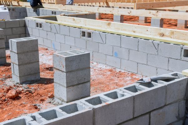 Cement Block Installation in Clearwater