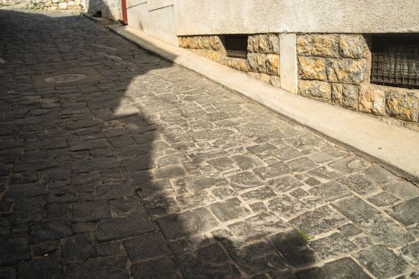 Stone Sidewalk Repair in Clearwater