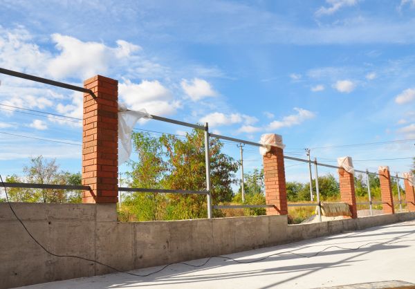 Brick Pillar Installation in Clearwater